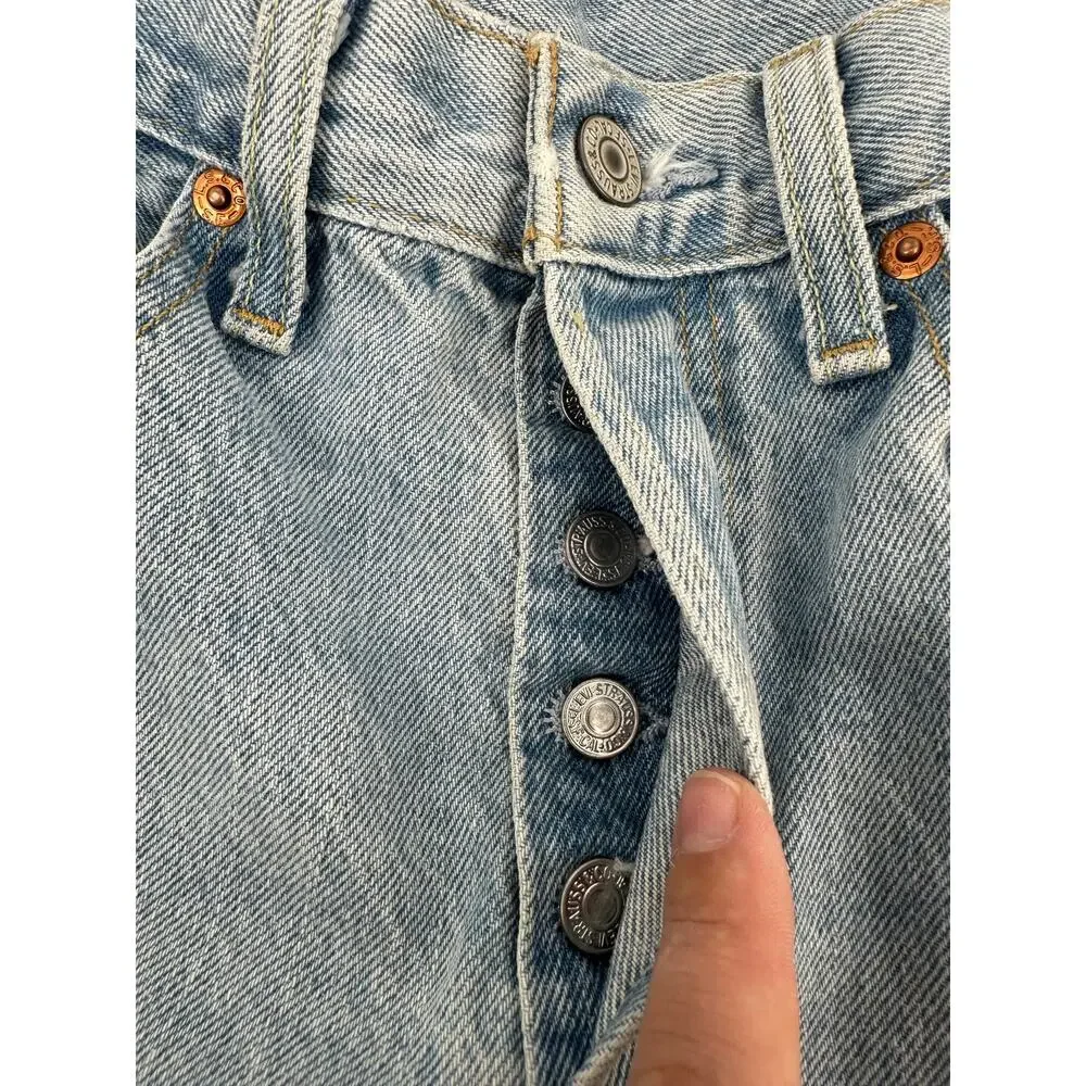 Levi’s 501 ORIGINAL CROPPED WOMEN'S JEANS - Picture 11 of 13